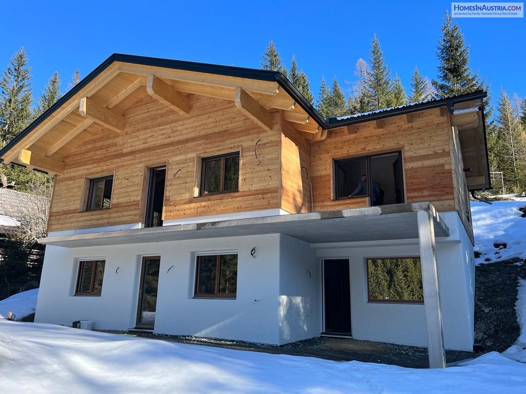 St Oswald, Bad Kleinkirchheim, new building in a quiet forest location 1450m above sea level, completion 06/2024
